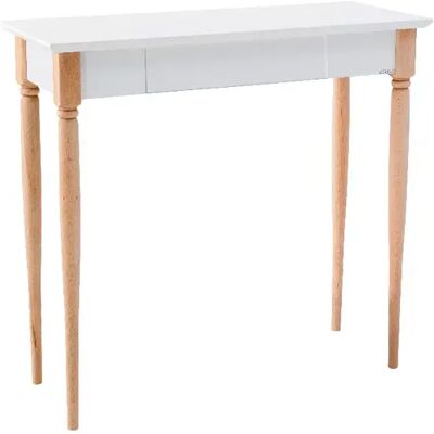 Ragaba Bureau d'appoint avec tiroir - Blanc - Publicité Ragaba Bureau d'appoint avec tiroir - Blanc - Publicité