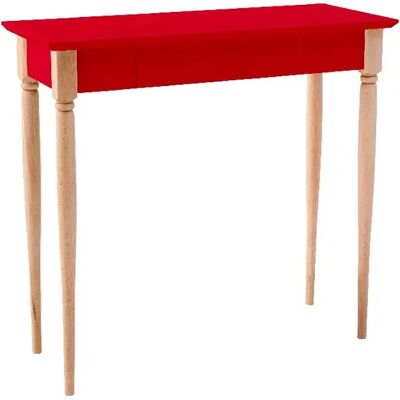 Ragaba bureau d'appoint avec tiroir - Rouge - Publicité Ragaba bureau d'appoint avec tiroir - Rouge - Publicité