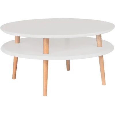 Ragaba Table basse ronde UFO - Gris clair - Publicité Ragaba Table basse ronde UFO - Gris clair - Publicité
