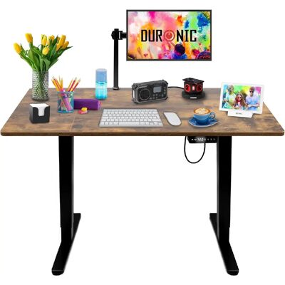 Duronic CD120 BO Bureau Assis-Debout électrique Complet avec Plateau de 120 cm Hauteur Ajustable de 72 à 118 cm Charge maximale de 70 kg Poste Travail Assis Debout Domicile télétravail Bureau - Publicité Duronic CD120 BO Bureau Assis-Debout électrique Complet avec Plateau de 120 cm Hauteur Ajustable de 72 à 118 cm Charge maximale de 70 kg Poste Travail Assis Debout Domicile télétravail Bureau - Publicité