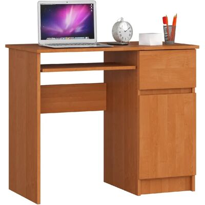 Akord Bureau informatique avec caisson - Bois - Publicité Akord Bureau informatique avec caisson - Bois - Publicité