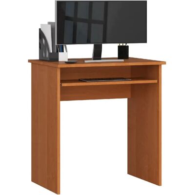 Akord Bureau avec niche - Bois aulne - Publicité Akord Bureau avec niche - Bois aulne - Publicité