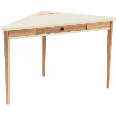 Ragaba Bureau d'angle avec tiroir - Blanc - Publicité Ragaba Bureau d'angle avec tiroir - Blanc - Publicité