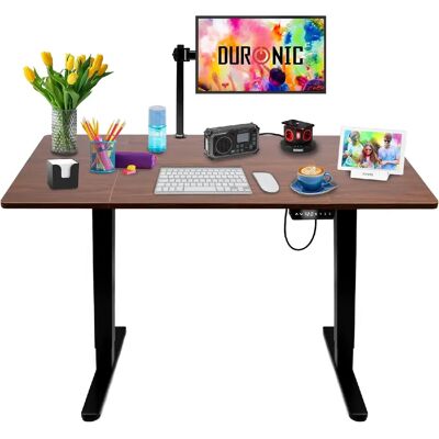Duronic CD120 BT Bureau Assis-Debout électrique Complet avec Plateau de 120 cm Hauteur Ajustable de 72 à 118 cm Charge maximale de 70 kg Poste Travail Assis Debout Domicile télétravail Bureau - Publicité Duronic CD120 BT Bureau Assis-Debout électrique Complet avec Plateau de 120 cm Hauteur Ajustable de 72 à 118 cm Charge maximale de 70 kg Poste Travail Assis Debout Domicile télétravail Bureau - Publicité