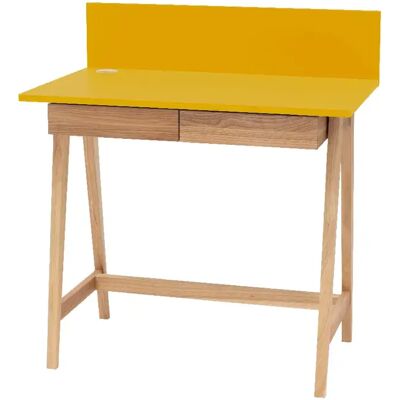 Ragaba Bureau d'appoint 2 tiroirs - Jaune - Publicité Ragaba Bureau d'appoint 2 tiroirs - Jaune - Publicité