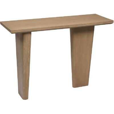 Amadeus Console sculpturale en manguier L82 cm Bob - Publicité Amadeus Console sculpturale en manguier L82 cm Bob - Publicité