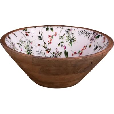 Table Passion Saladier Champêtre en manguier 30 cm - Publicité Table Passion Saladier Champêtre en manguier 30 cm - Publicité