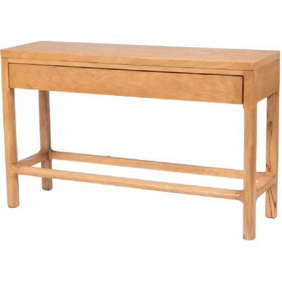 Amadeus Console 1 tiroir en bois L130 cm - Publicité Amadeus Console 1 tiroir en bois L130 cm - Publicité