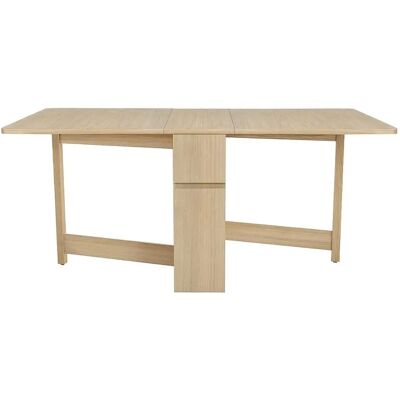 Table à manger WOODMAN Jasper - Rectangulaire, Hêtre, Pliable - Publicité Table à manger WOODMAN Jasper - Rectangulaire, Hêtre, Pliable - Publicité
