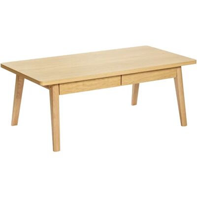 WOODMAN Nice Marron Chêne Table basse - Tische - Publicité WOODMAN Nice Marron Chêne Table basse - Tische - Publicité