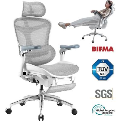 SIHOO Doro C300 Pro Fauteuil de Bureau Ergonomique JT - Accoudoirs 5D-Jusqu'à 150kg - Blanc - Publicité SIHOO Doro C300 Pro Fauteuil de Bureau Ergonomique JT - Accoudoirs 5D-Jusqu'à 150kg - Blanc - Publicité