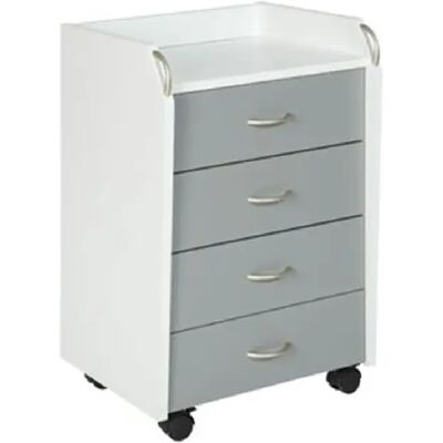 Pegane Container de bureau - Gris - Publicité Pegane Container de bureau - Gris - Publicité