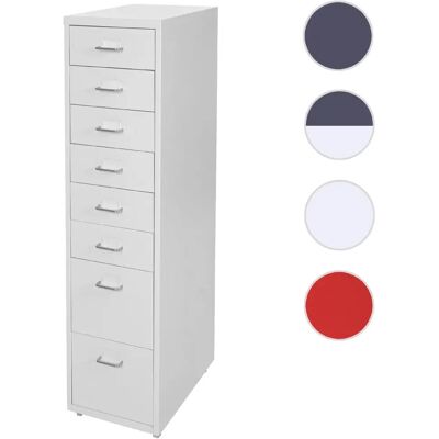 MENDLER Modèle T851 - Armoire de bureau avec 8 tiroirs - Publicité MENDLER Modèle T851 - Armoire de bureau avec 8 tiroirs - Publicité