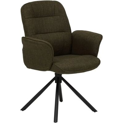 ATMOSPHERA Fauteuil de Bureau Pivotant Sisco 98cm Kaki - Publicité ATMOSPHERA Fauteuil de Bureau Pivotant Sisco 98cm Kaki - Publicité