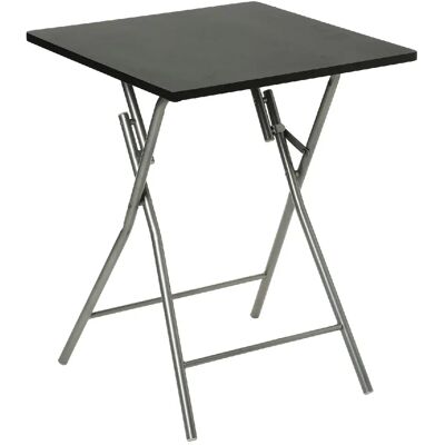 ATMOSPHERA Table pliante Basic - Noir - Publicité ATMOSPHERA Table pliante Basic - Noir - Publicité
