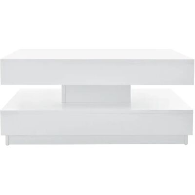 HELLOSHOP26 Modèle 03_0004126 - Table basse en fibre blanche - Publicité HELLOSHOP26 Modèle 03_0004126 - Table basse en fibre blanche - Publicité