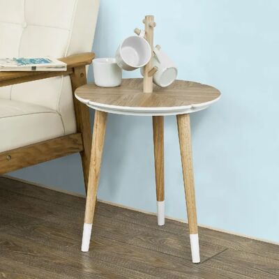 sobuy SoBuy Table café Design avec support à Tasses - Publicité sobuy SoBuy Table café Design avec support à Tasses - Publicité
