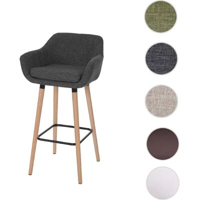 MENDLER Tabouret de bar Scandinave Gris Sombre T381 - Publicité MENDLER Tabouret de bar Scandinave Gris Sombre T381 - Publicité