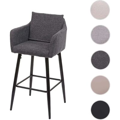 Mendler Tabouret de bar design - Gris - Publicité Mendler Tabouret de bar design - Gris - Publicité