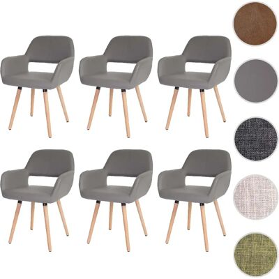 Mendler Altena II - Lot de 6 - Taupe - Publicité Mendler Altena II - Lot de 6 - Taupe - Publicité