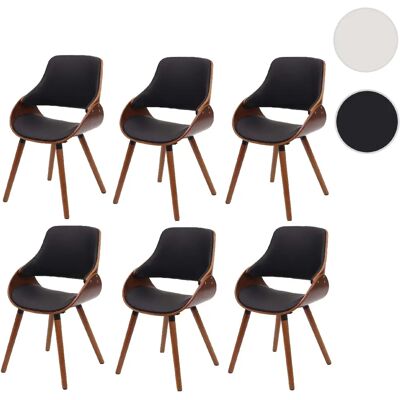 Chaises de salle à manger Mendler Modèle HWC-D23 - Lot de 6 - Publicité Chaises de salle à manger Mendler Modèle HWC-D23 - Lot de 6 - Publicité