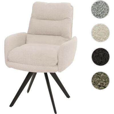 Mendler - Hwc-g66 - Bouclé tissu - Chaise de salle à manger - Publicité Mendler - Hwc-g66 - Bouclé tissu - Chaise de salle à manger - Publicité