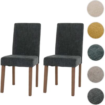 Mendler Set Di 2 Sedie Per Sala Da Pranzo Littau - Ensemble de 2 Chaises - Publicité Mendler Set Di 2 Sedie Per Sala Da Pranzo Littau - Ensemble de 2 Chaises - Publicité