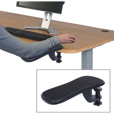 Mendler Repose-bras de bureau - Noir - Publicité Mendler Repose-bras de bureau - Noir - Publicité