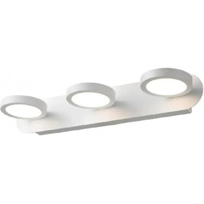 Italux Kendra - Applique Murale LED Blanche - 945lm, Blanc Chaud - Publicité Italux Kendra - Applique Murale LED Blanche - 945lm, Blanc Chaud - Publicité