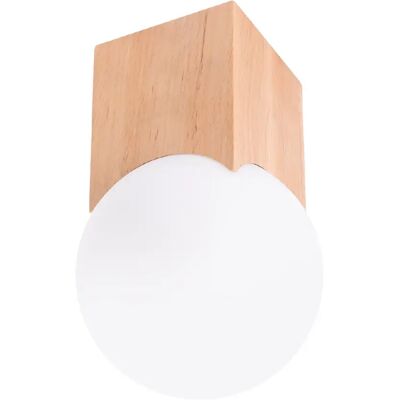 Sollux Lighting - SOLIS - Bois Naturel - Lampe de plafond - Publicité Sollux Lighting - SOLIS - Bois Naturel - Lampe de plafond - Publicité