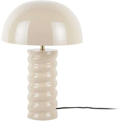 LEITMOTIV Lampe à poser Gracio gris. Publicité LEITMOTIV Lampe à poser Gracio gris. Publicité