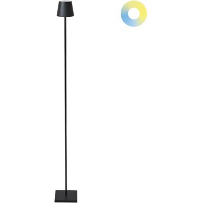 Lampe de sol Beliani Gavarresa noire intérieur/extérieur - Publicité Lampe de sol Beliani Gavarresa noire intérieur/extérieur - Publicité