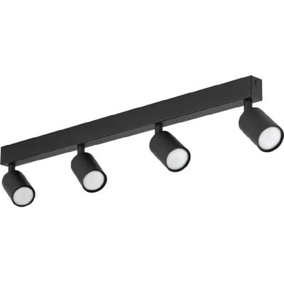 TK Lighting Top Barre de Spot Encadrée Noire 4xGU10 - Éclairage de plafond - Publicité TK Lighting Top Barre de Spot Encadrée Noire 4xGU10 - Éclairage de plafond - Publicité