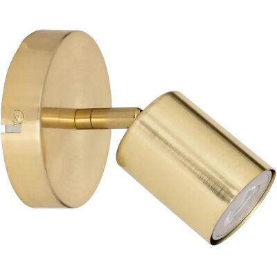 ATMOSPHERA Applique Murale Orientable en Métal Vico 14cm Doré - Publicité ATMOSPHERA Applique Murale Orientable en Métal Vico 14cm Doré - Publicité