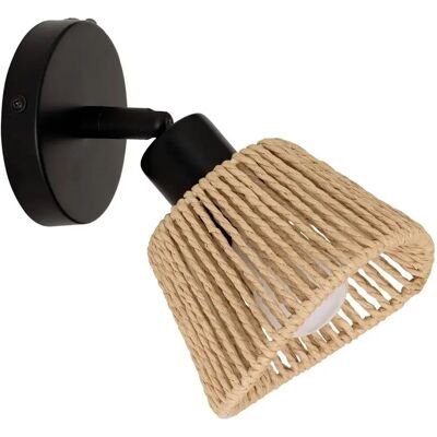 ATMOSPHERA Applique Murale Orientable Myha 19cm Naturel - Publicité ATMOSPHERA Applique Murale Orientable Myha 19cm Naturel - Publicité
