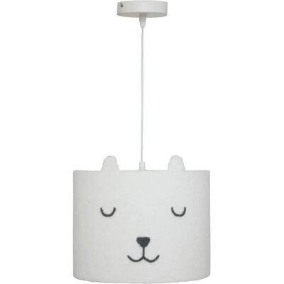 ATMOSPHERA Lampe Suspension Enfant Toxey 28cm Blanc - Publicité ATMOSPHERA Lampe Suspension Enfant Toxey 28cm Blanc - Publicité