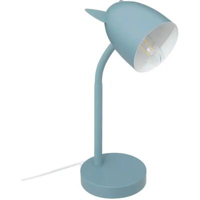 ATMOSPHERA Lampe à Poser en Métal Oreilles 31cm Bleu - Publicité ATMOSPHERA Lampe à Poser en Métal Oreilles 31cm Bleu - Publicité