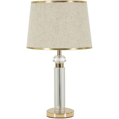 CHARME1921 - Lampe de table élégante - Ø 30x52,5 cm - Publicité CHARME1921 - Lampe de table élégante - Ø 30x52,5 cm - Publicité