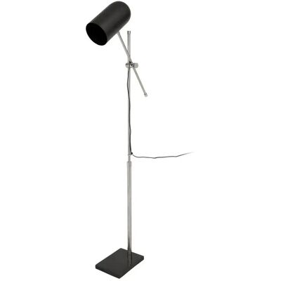 Lampadaire Celeste 125 - Style factory moderne - Noir/Silver - Publicité Lampadaire Celeste 125 - Style factory moderne - Noir/Silver - Publicité
