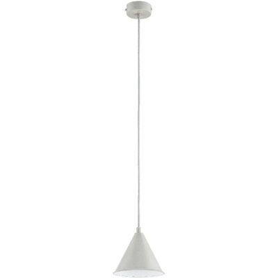 Suspension minimaliste grise cône cuisine E14 GANNA Alfa - Publicité Suspension minimaliste grise cône cuisine E14 GANNA Alfa - Publicité