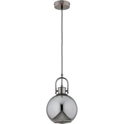Suspension boule graphite DEROL Alfa E27 15W Ø20cm - Publicité Suspension boule graphite DEROL Alfa E27 15W Ø20cm - Publicité