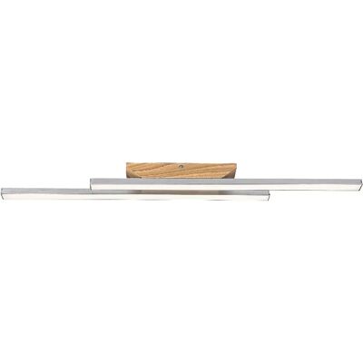 Plafonnier LED Tamur Chêne RABALUX - 21W 4000K 80cm - Publicité Plafonnier LED Tamur Chêne RABALUX - 21W 4000K 80cm - Publicité