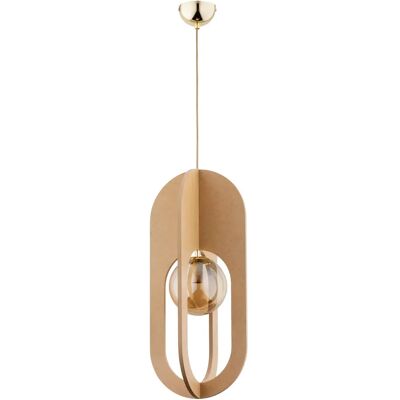 Suspension scandinave bois verre ambre E14 Alfa Terra - Publicité Suspension scandinave bois verre ambre E14 Alfa Terra - Publicité