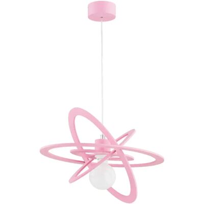 Suspension décorative enfant rose Orlando E27 15W Alfa - Publicité Suspension décorative enfant rose Orlando E27 15W Alfa - Publicité