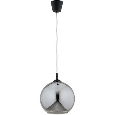 Suspension boule verre fumé noir Ø25 E27 15W Fart Alfa - Publicité Suspension boule verre fumé noir Ø25 E27 15W Fart Alfa - Publicité