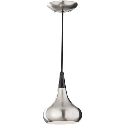 Pendentif Plafond Beso en Acier Brossé - Réglable, E27, Design Scandinave Contemporain - Publicité Pendentif Plafond Beso en Acier Brossé - Réglable, E27, Design Scandinave Contemporain - Publicité