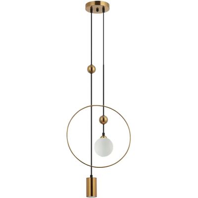 Italux PND-428892-BRO Suspension - Hauteur réglable, compatible LED - Publicité Italux PND-428892-BRO Suspension - Hauteur réglable, compatible LED - Publicité