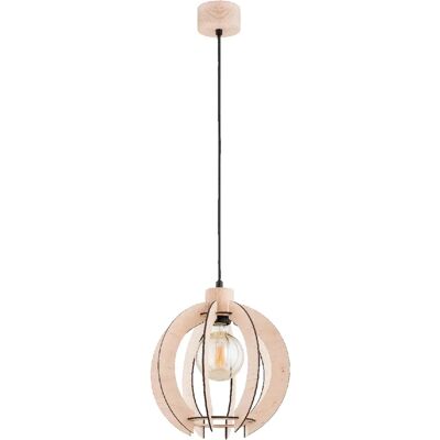 Suspension scandinave bois clair Ø27 E27 Alfa Iskra - Publicité Suspension scandinave bois clair Ø27 E27 Alfa Iskra - Publicité