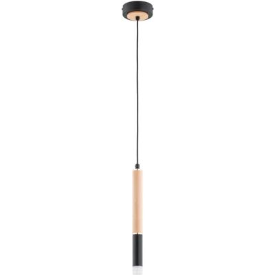 Alfa Suspension tube moderne noir bois clair G9-10W Rodeo - Publicité Alfa Suspension tube moderne noir bois clair G9-10W Rodeo - Publicité
