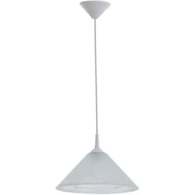 Suspension Chinczyk verre gris alu Ø30 1xE27 Alfa 15W - Publicité Suspension Chinczyk verre gris alu Ø30 1xE27 Alfa 15W - Publicité